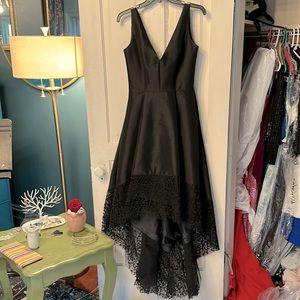 BETSY AND ADAM formal HOMECOMING dress.